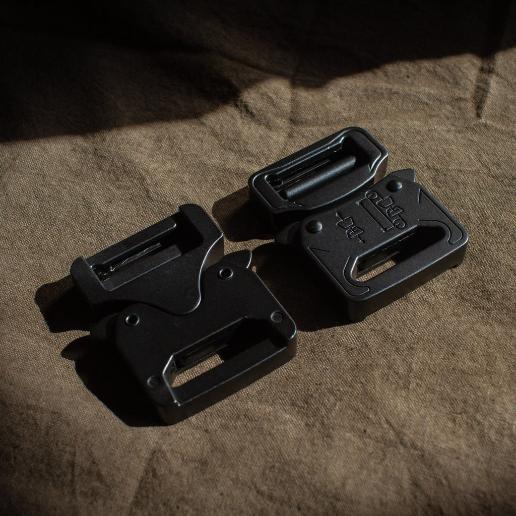 27mm black matte metal buckle